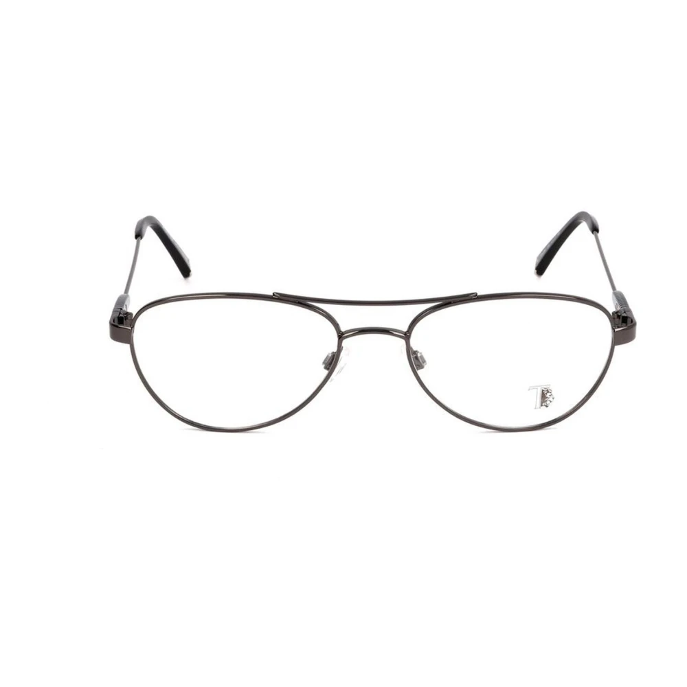 TOD'S Grijze Metalen Frame Horloge Gray Heren