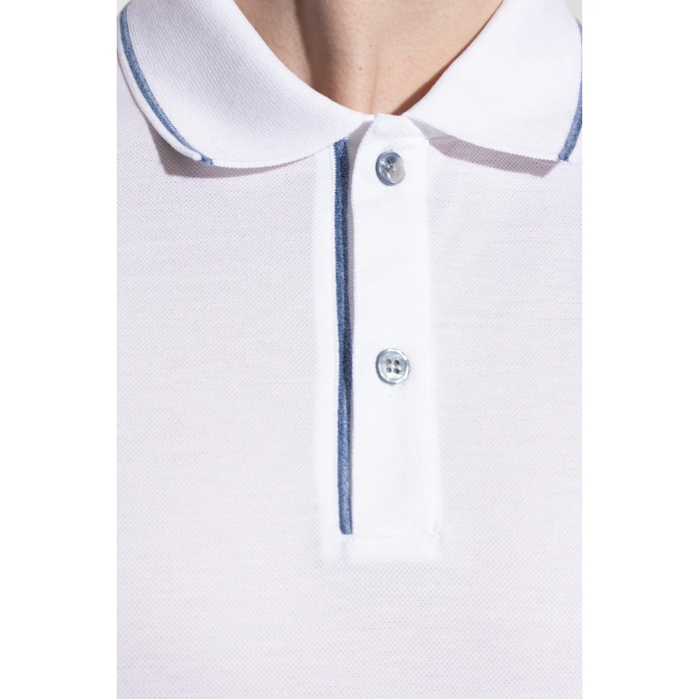 PAUL & SHARK Katoenen poloshirt White Heren