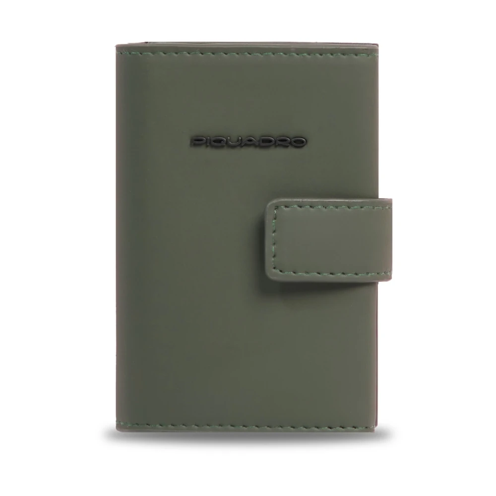 Piquadro Hombre Verde Accesorios, Talla: One Size