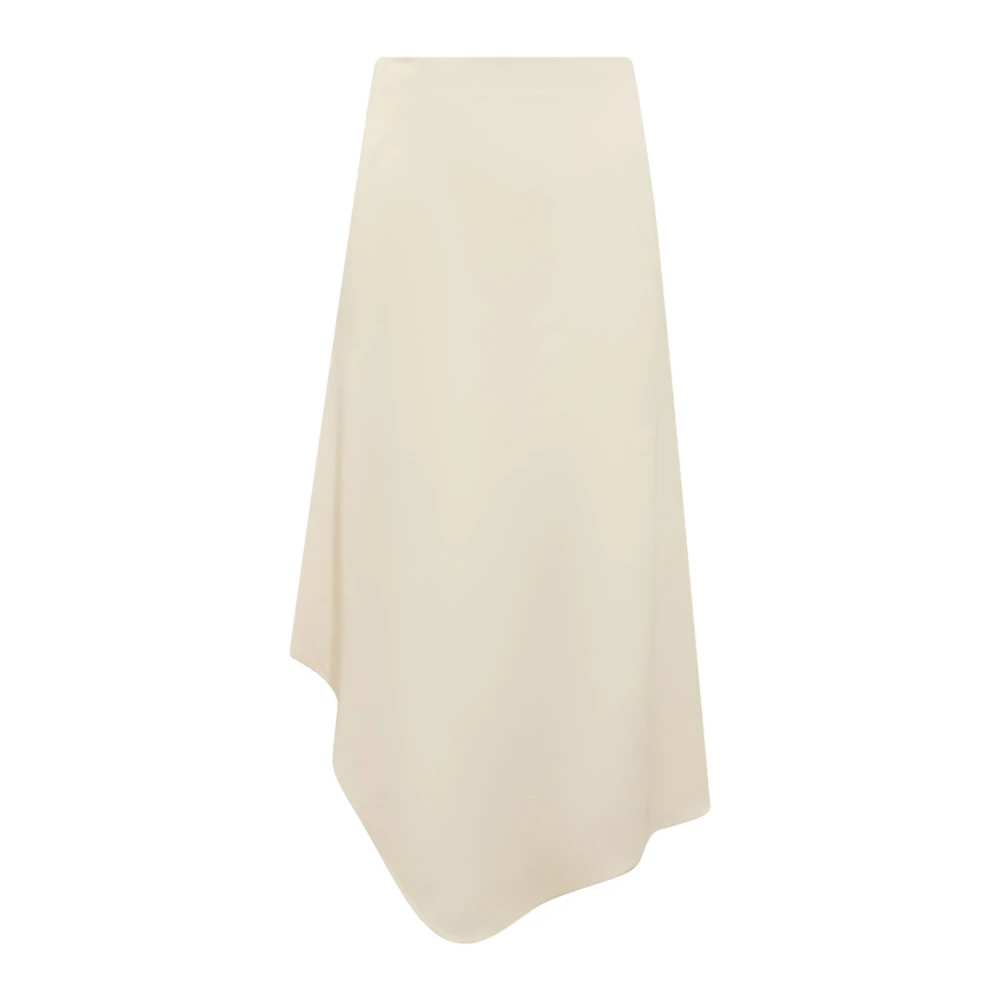 Calcaterra Wave Skirt Stijlvol en Trendy Beige Dames
