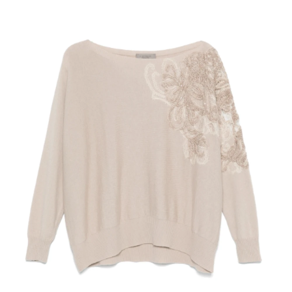 D.Exterior Bruine Trui voor Vrouwen Brown Dames