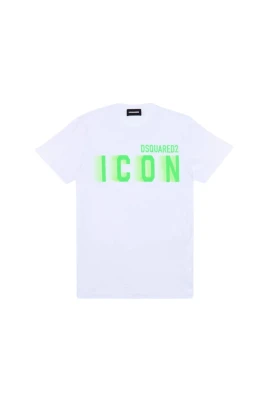 Fluorescerande logotyp T-shirt