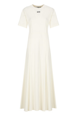 robe-en-coton-ivoire-avec-logo