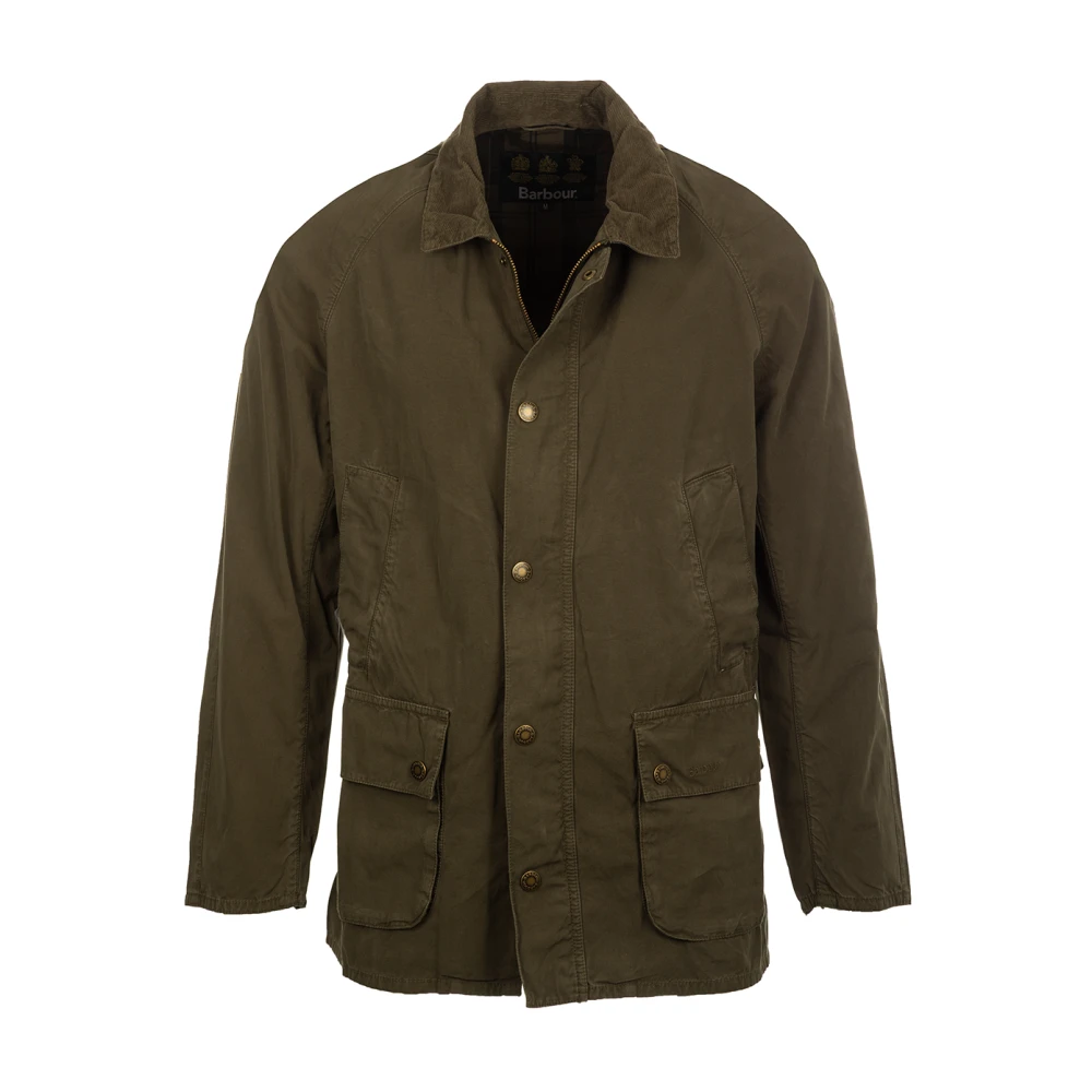 Barbour Groene Casual Ashby Jassen Green Heren