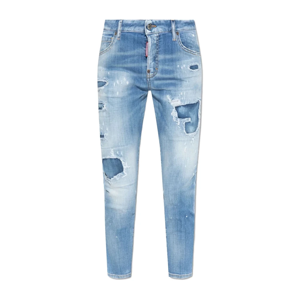 Dsquared2 Women's Blue Italian Jeans Trousers For Men - Slim Fit Jeans - M - Jeans