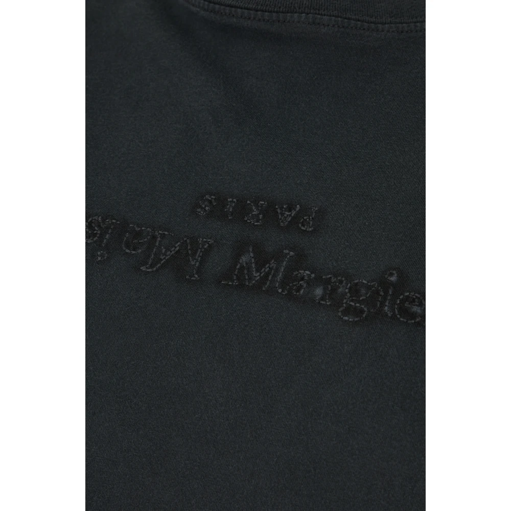 Maison Margiela Casual Katoenen T-Shirt voor Mannen Black Dames