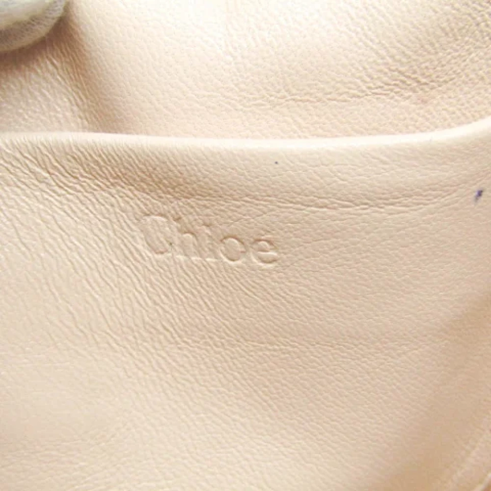 Chloé Pre-owned Leather shoulder-bags Pink Dames