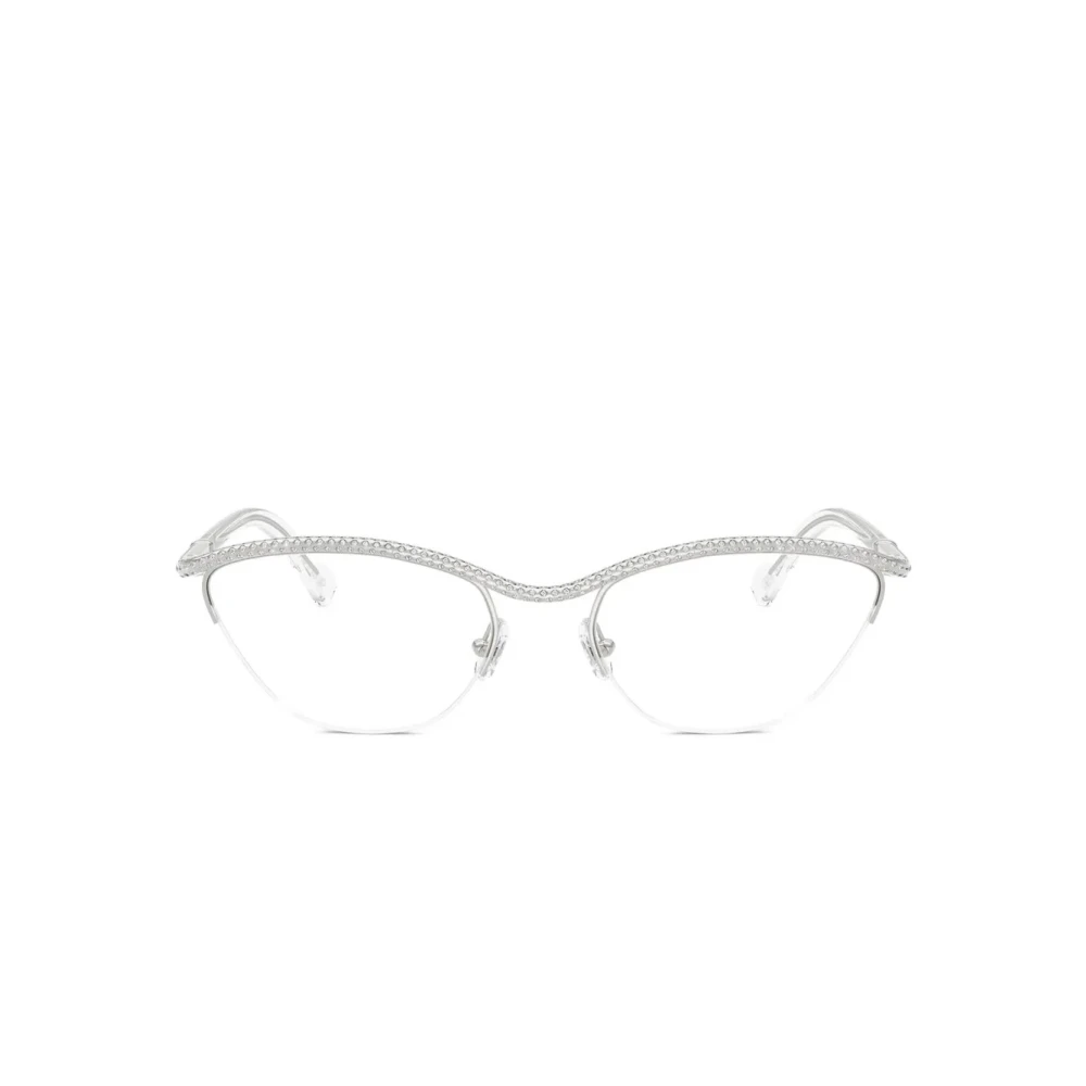 Swarovski Women's Gray Glasses, 56 Mm, Sk1026 Eyeglasses