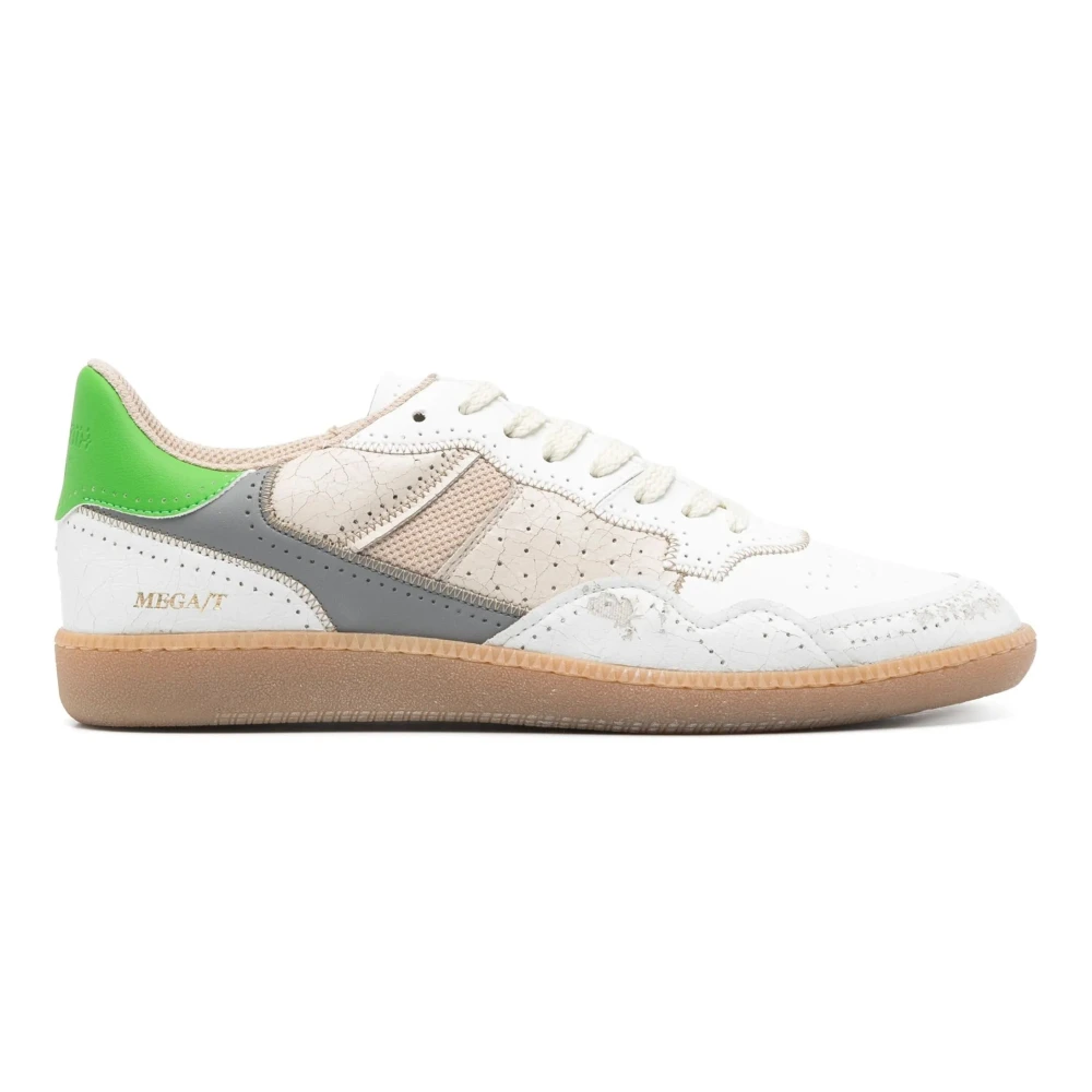 Hidnander Mega T leren sneakers Heren Schoenen Wit