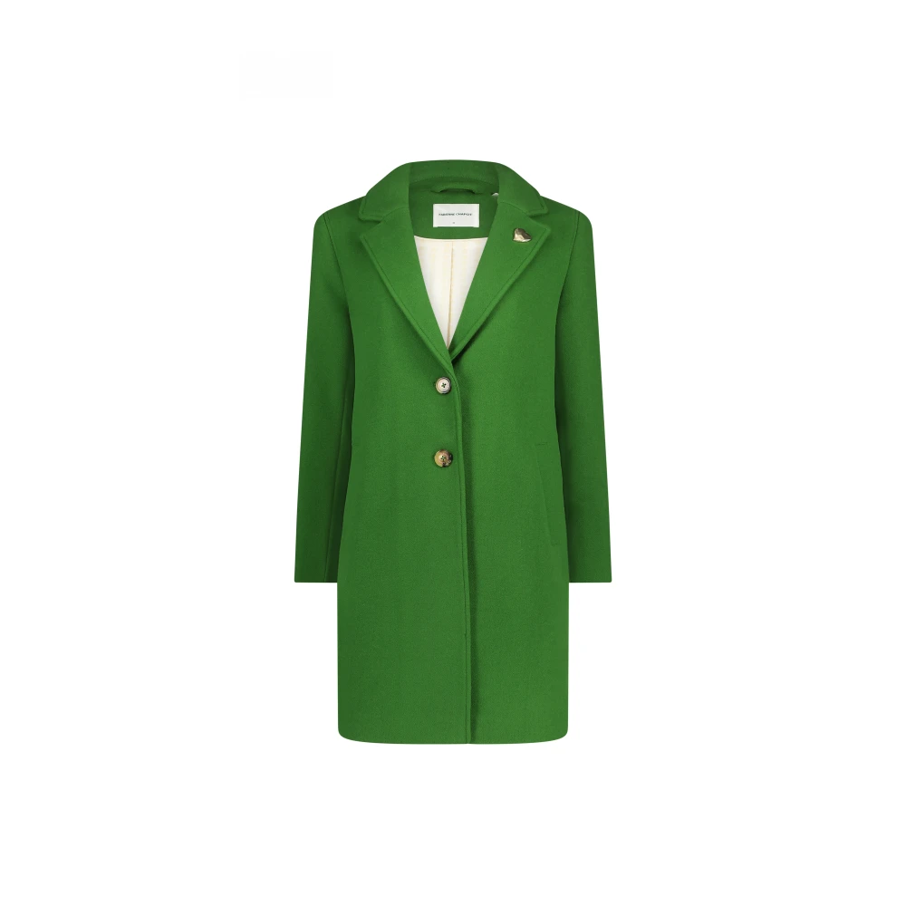Coats > Single-Breasted Coats - - Fabienne Chapot - Modalova