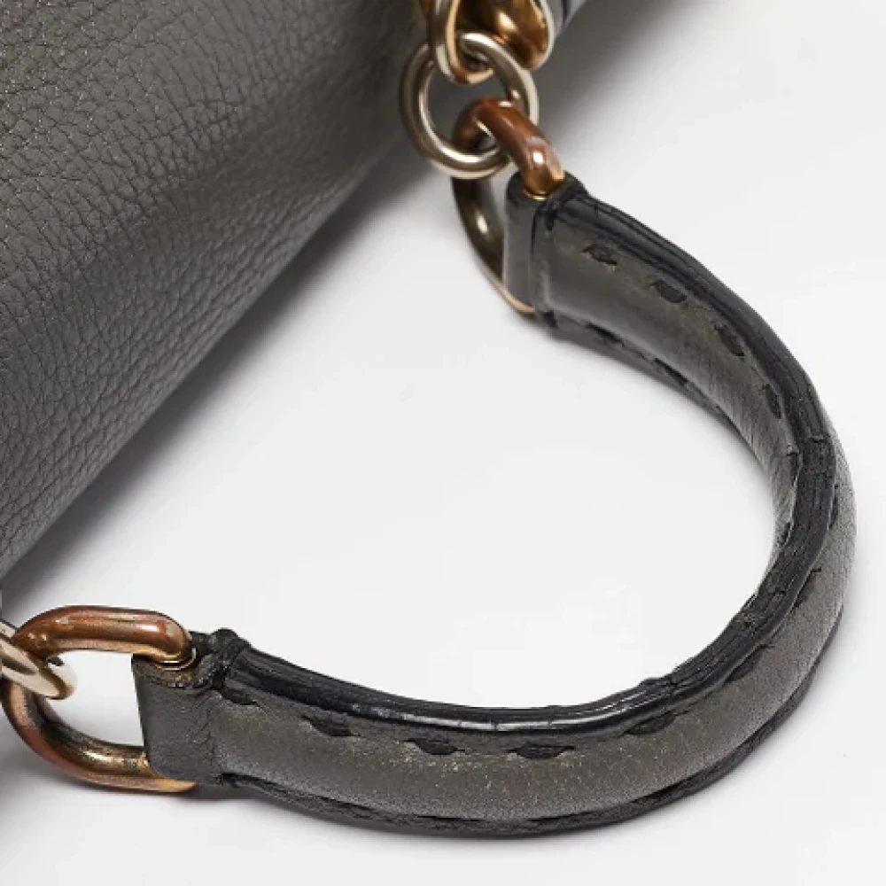 Dolce & Gabbana Pre-owned Leather handbags Gray Dames
