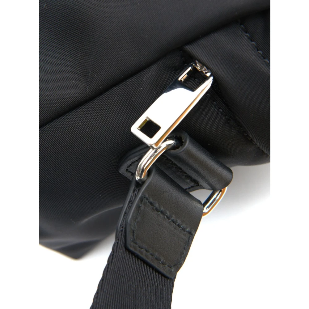 MM6 Maison Margiela Zwarte Handtas met Handtekening Nummers Motief Black Dames