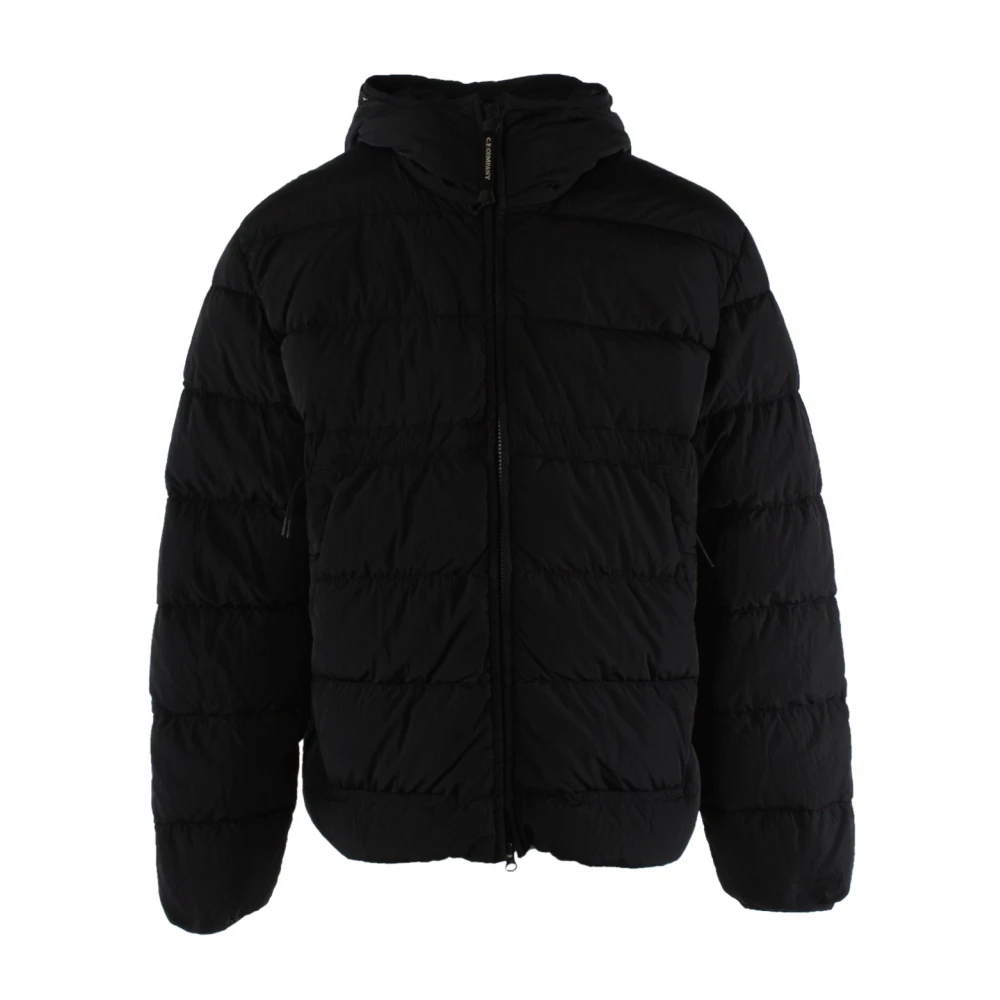 C.P. Company Blauwe Chrome-R Jas voor Heren Black Heren