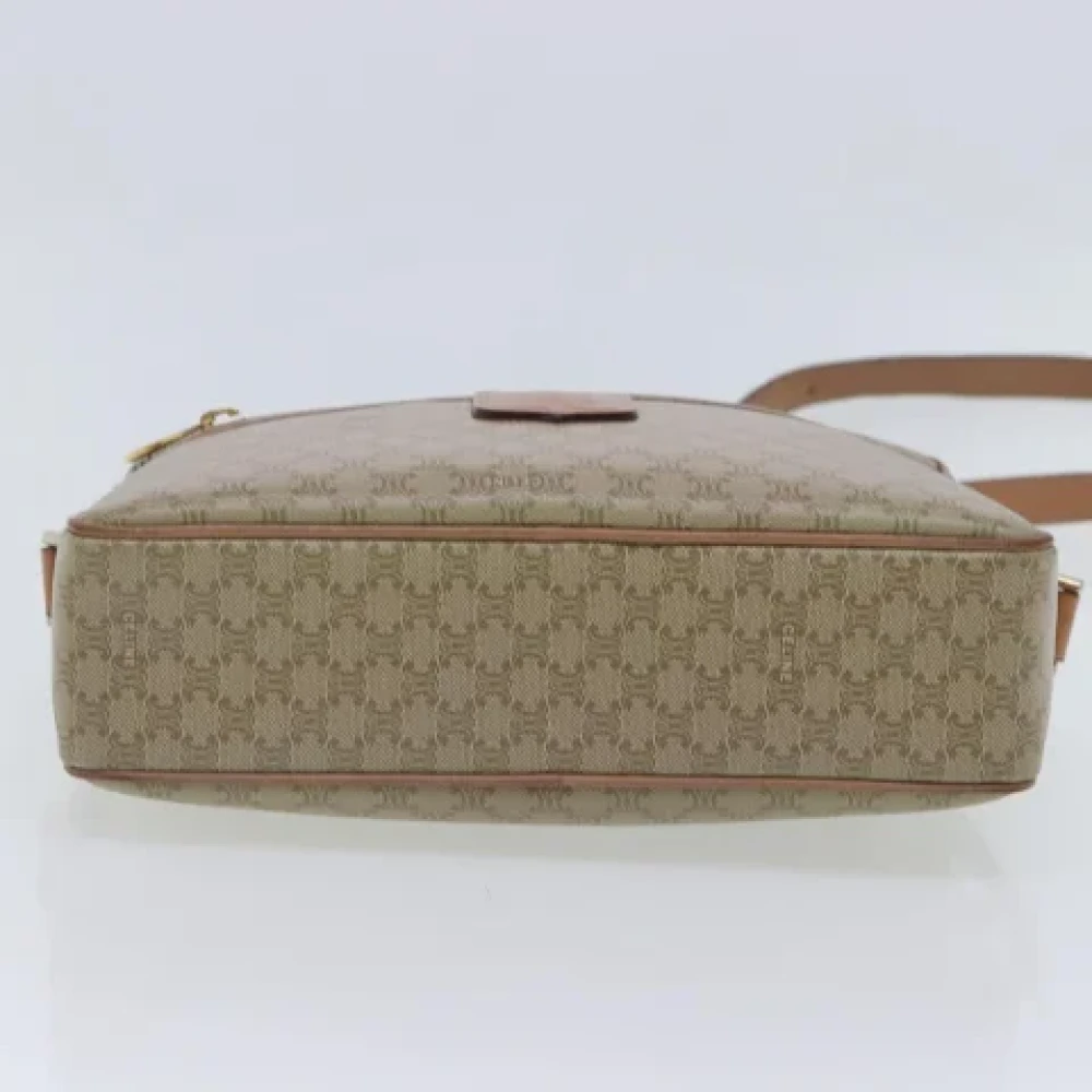 Celine Vintage Pre-owned Canvas celine-bags Beige Dames