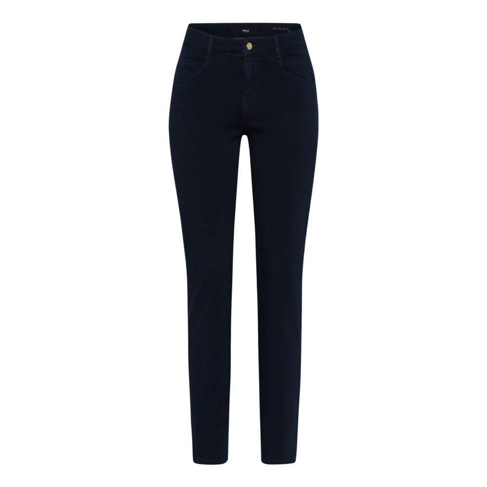 BRAX Navy Shakira Jeans Klassieke Pasvorm Blue Dames