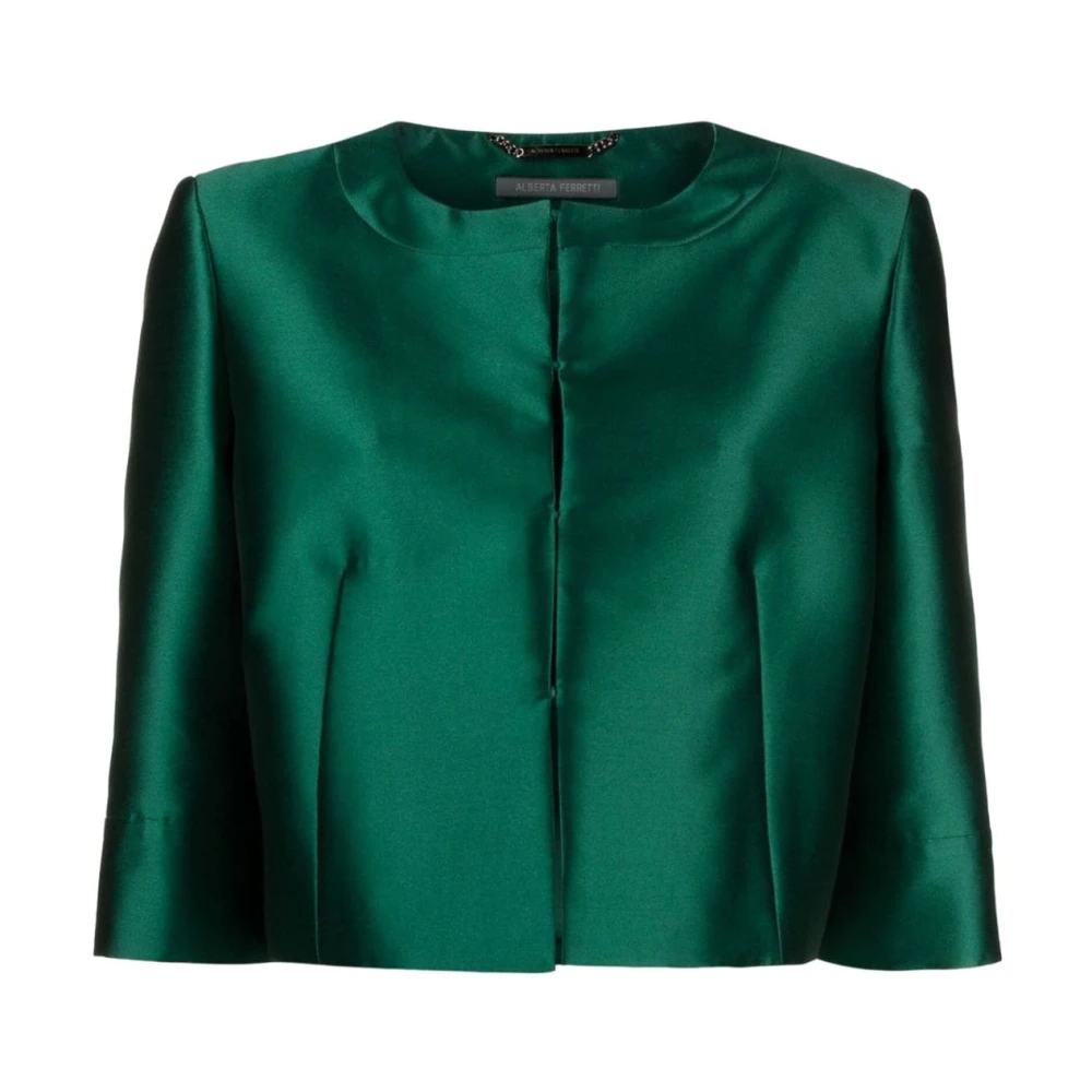 Alberta Ferretti Women's Green Jacket Outerwear Aw23