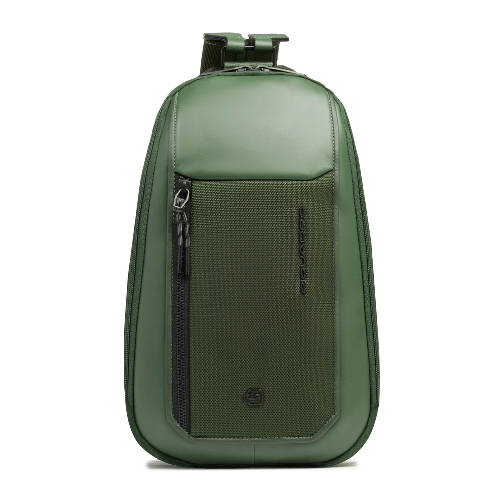 Piquadro Hombre Bolso Bandolera Convertible En Mochila