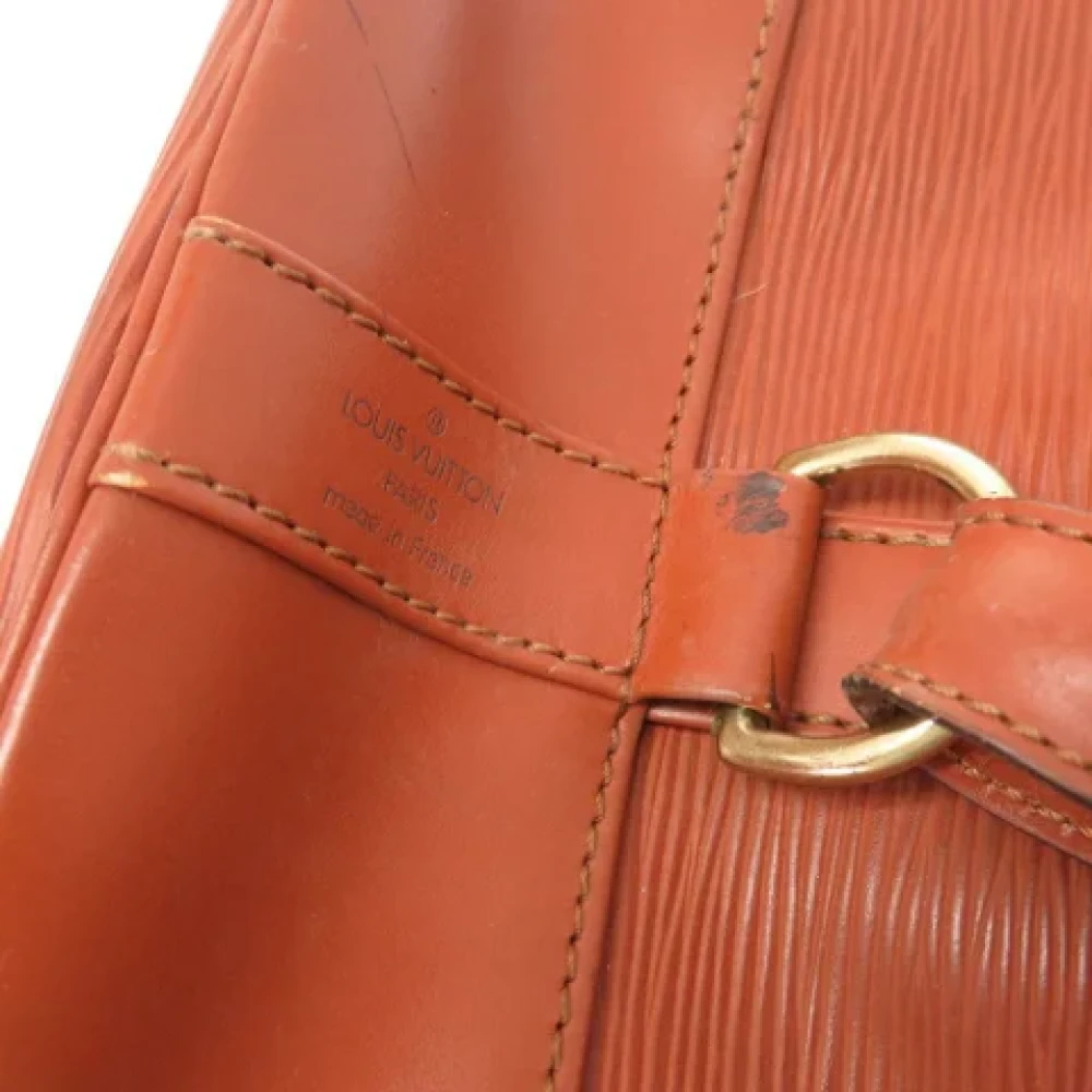 Louis Vuitton Vintage Pre-owned Leather backpacks Brown Dames