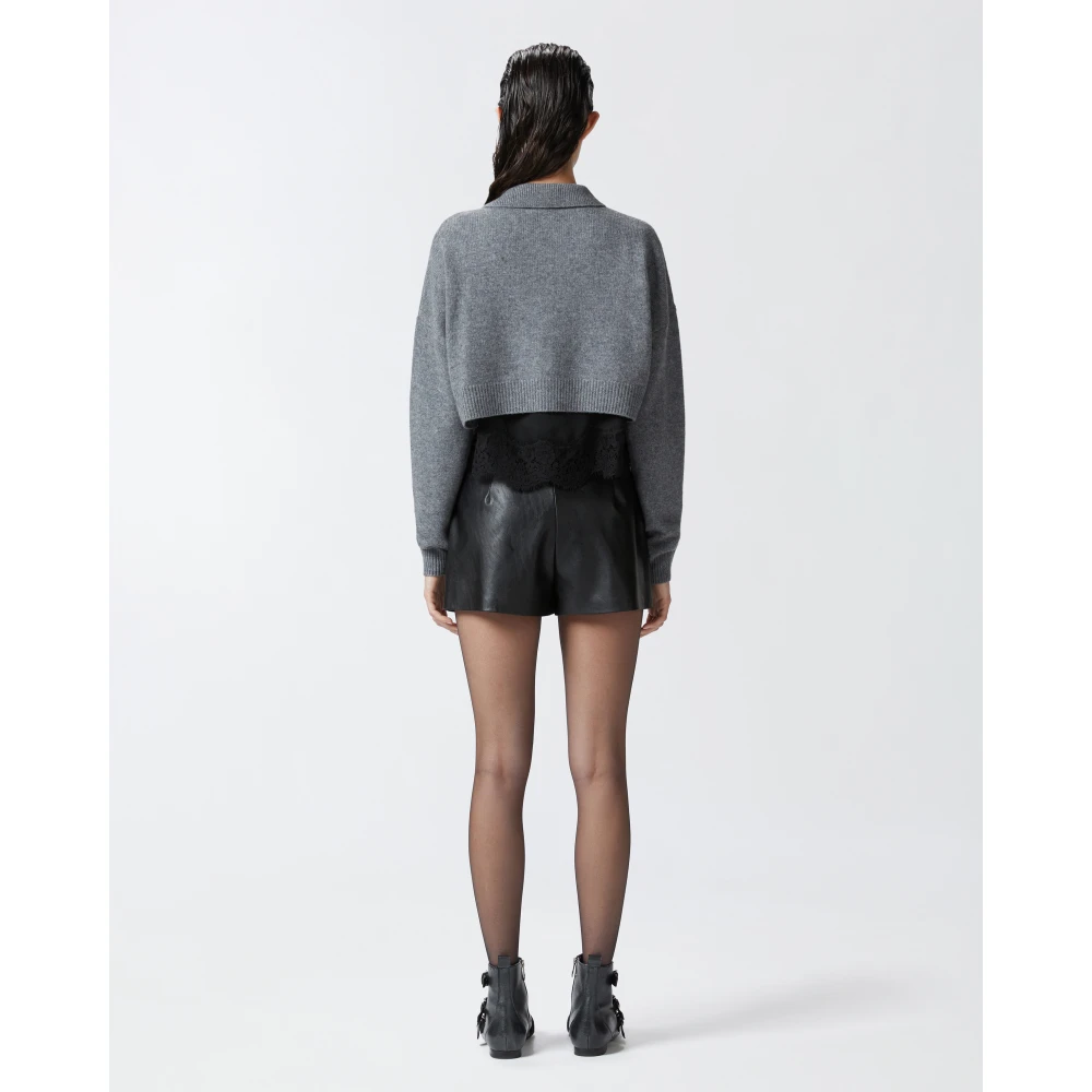 pinko Stijlvolle Tipico Trui Gray Dames