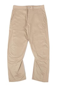 Pantalone di cotone beige