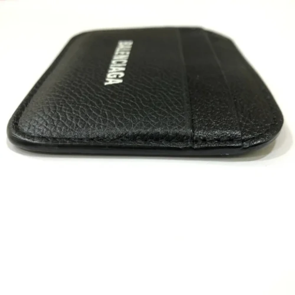 Balenciaga Vintage Pre-owned Leather wallets Black Dames