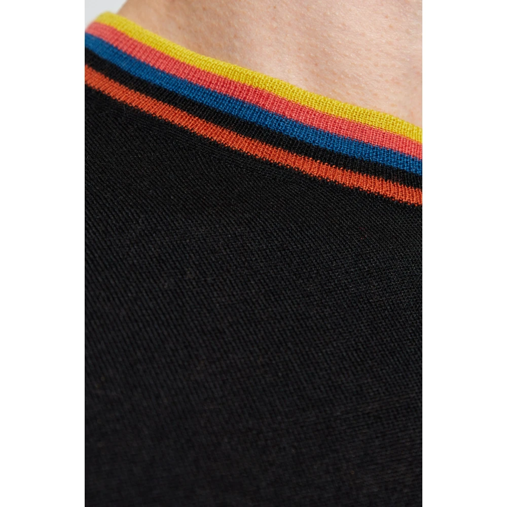 Paul Smith Wollen trui Black Heren