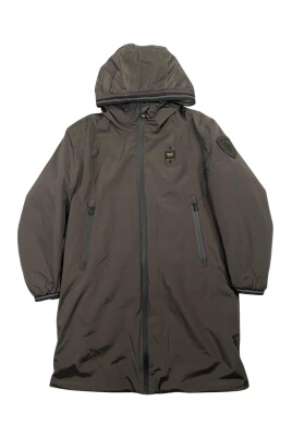 marron-enfants-manteau-long-double-de-fourrure