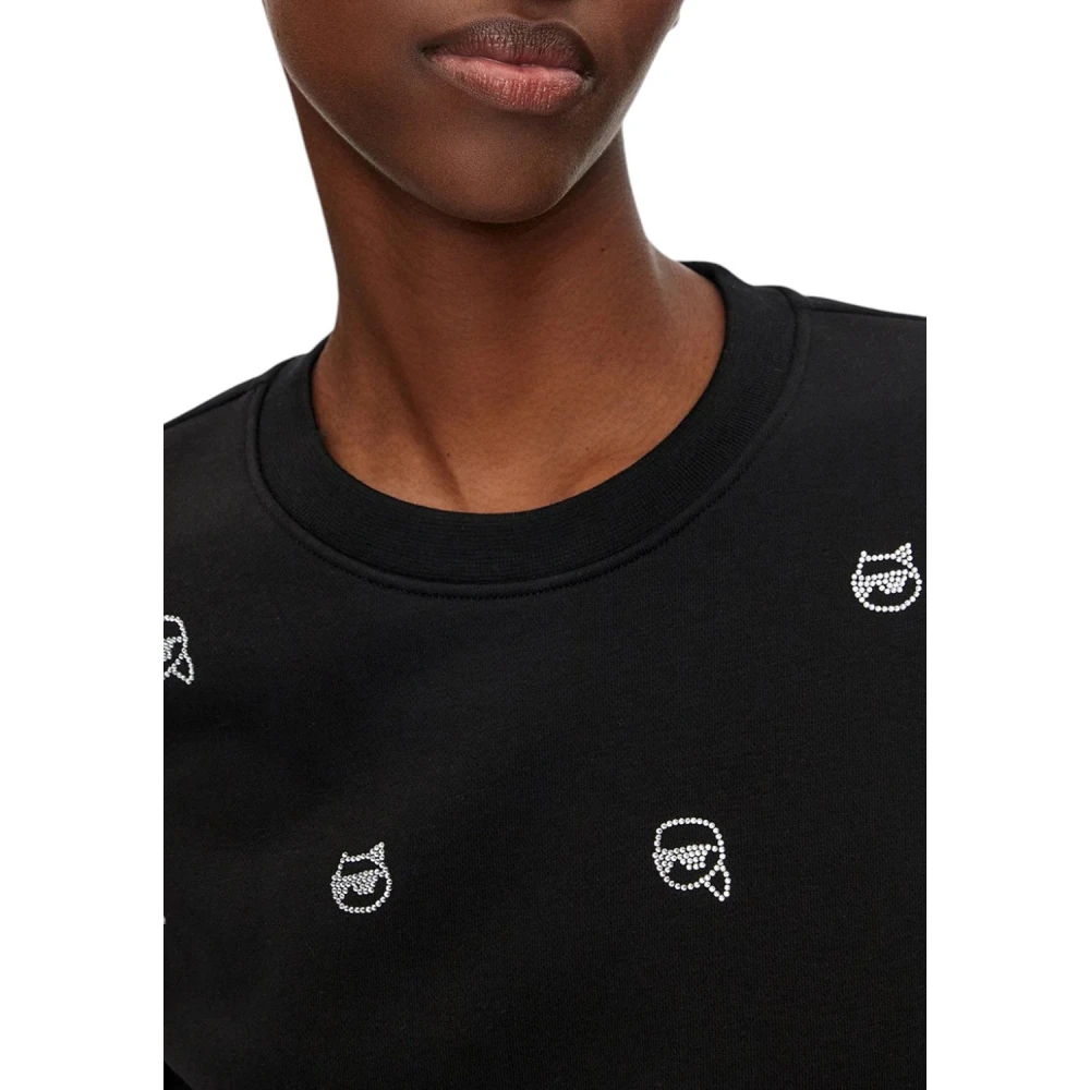 Karl Lagerfeld Sweatshirt iconisch 2.0 rs sweatshirt 246w1800 Black Dames