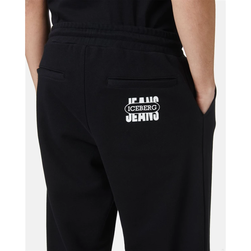 Iceberg Joggers uit de Re-Edit collectie Black Heren