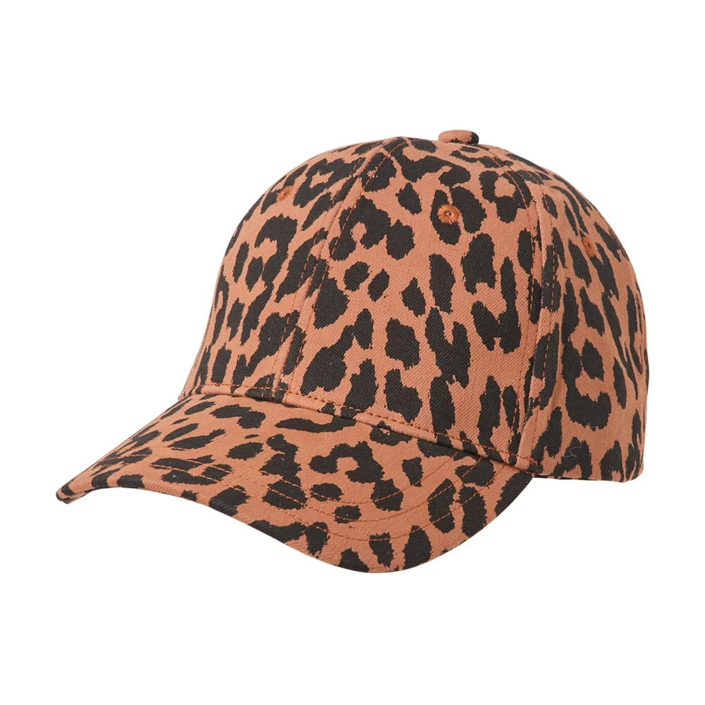 Lollys Laundry Leopard Print Cap Accessoire Multicolor Dames