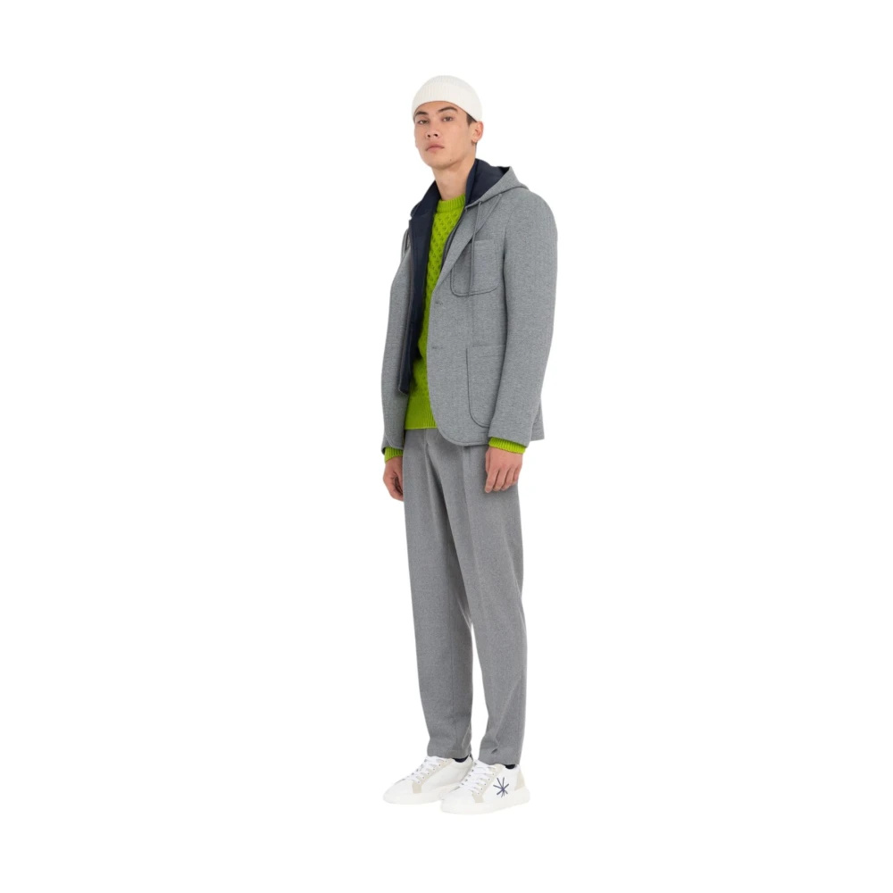 Manuel Ritz Blazer Jas voor Heren Gray Heren