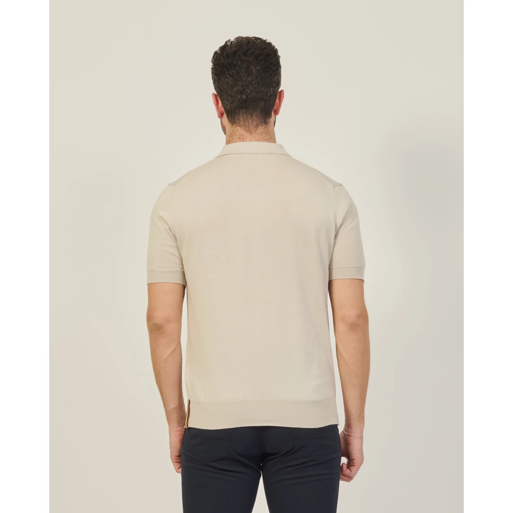 K-way Beige Pleyne Polo Shirt Beige Heren