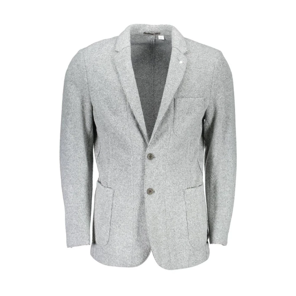 Gant - Jackets > Blazers - Gray - Gant - Modalova