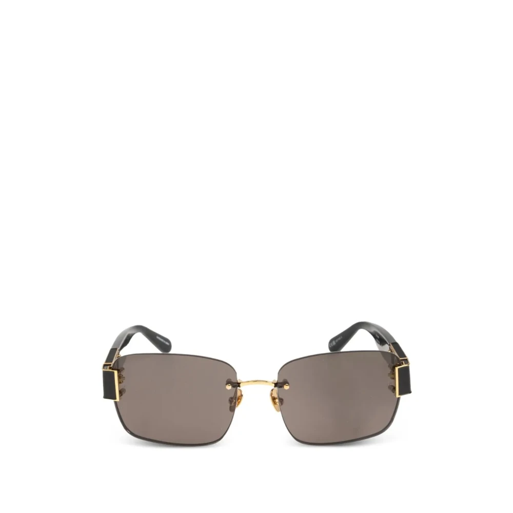 Linda Farrow Black Sunglasses, Female, 57 Mm, Sun Sunglasses