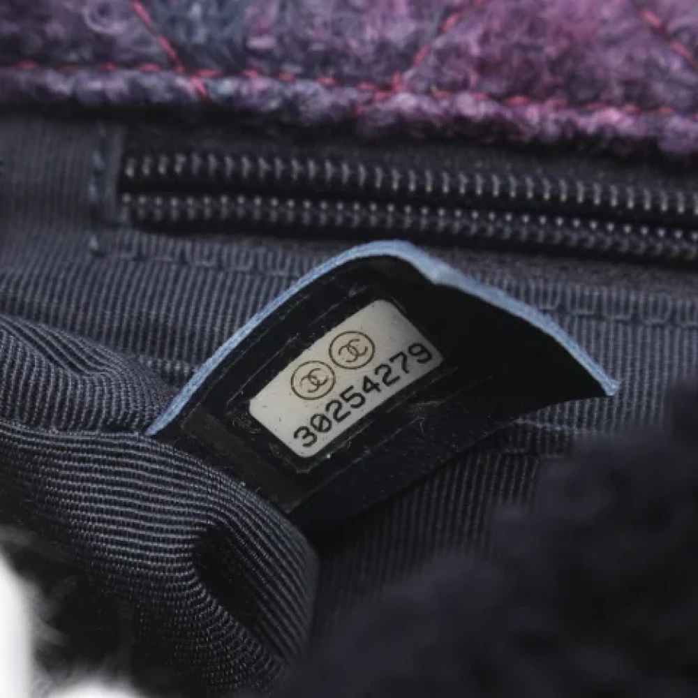 Chanel Vintage Pre-owned Fabric chanel-bags Black Dames