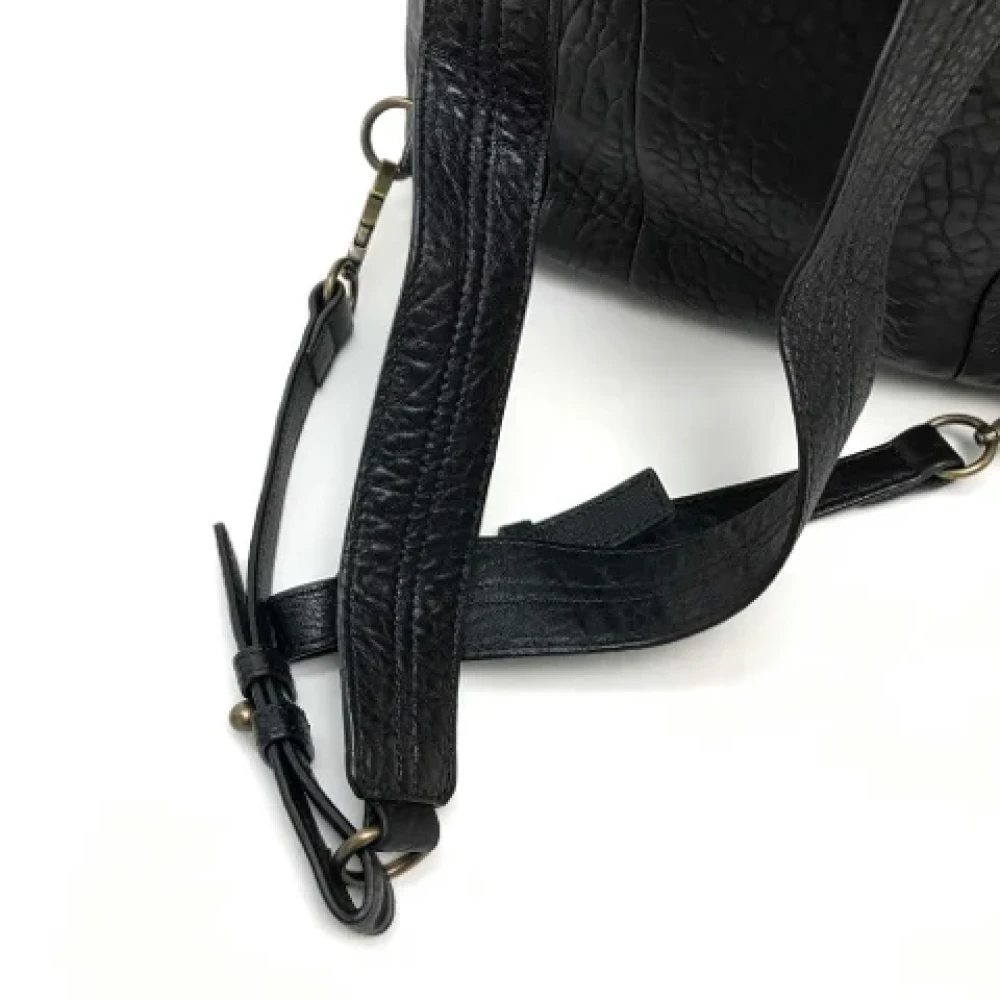 Alexander Wang Pre-owned Leather shoulder-bags Black Unisex