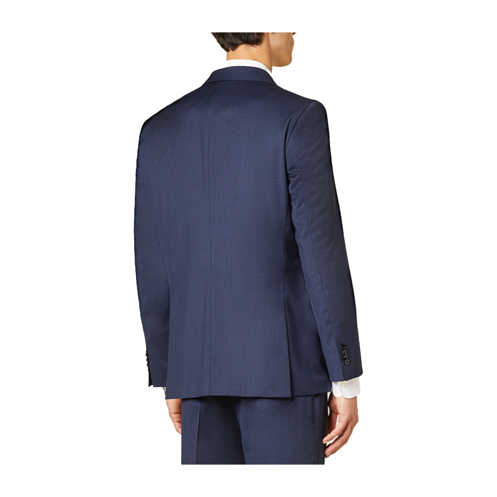 Hugo Boss Polyester Jassen en Blazers Blue Heren