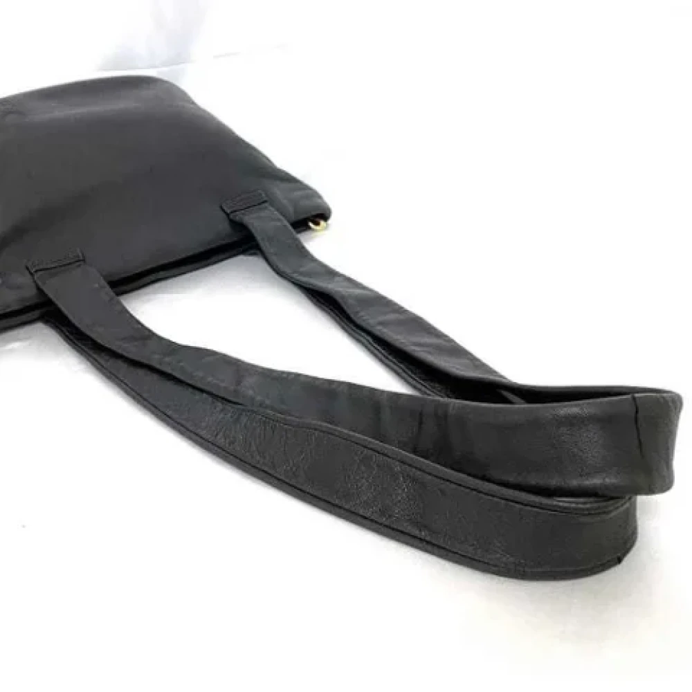 Loewe Pre-owned Leather shoulder-bags Black Dames