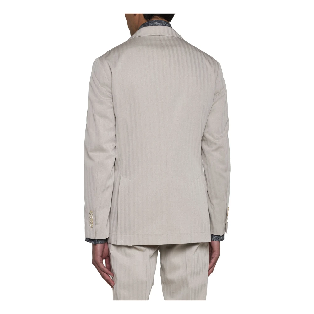 BRUNELLO CUCINELLI Beige Jassen Beige Heren