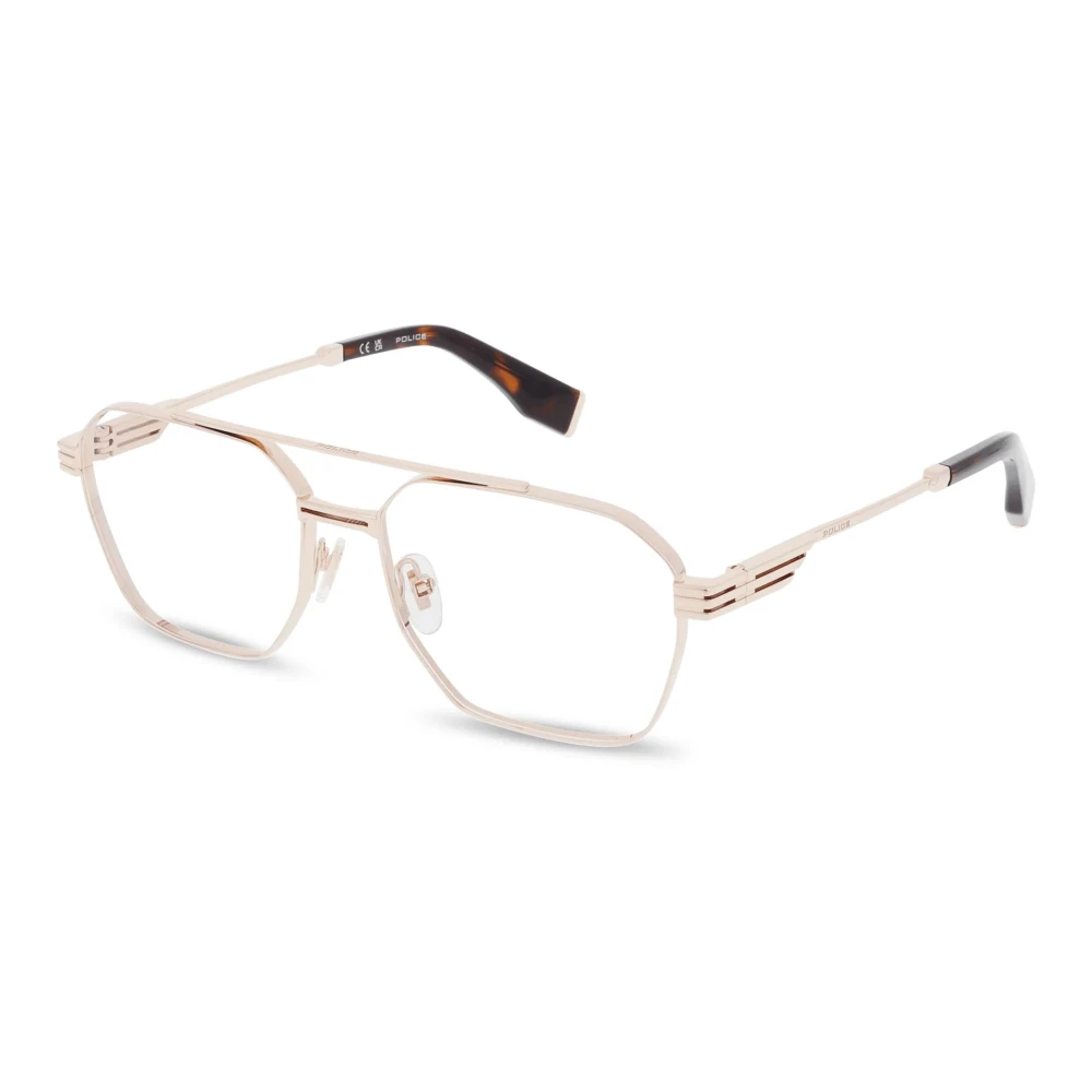Police Pink Glasses, Male, 58 Mm, Mercury 3 Eyeglasses