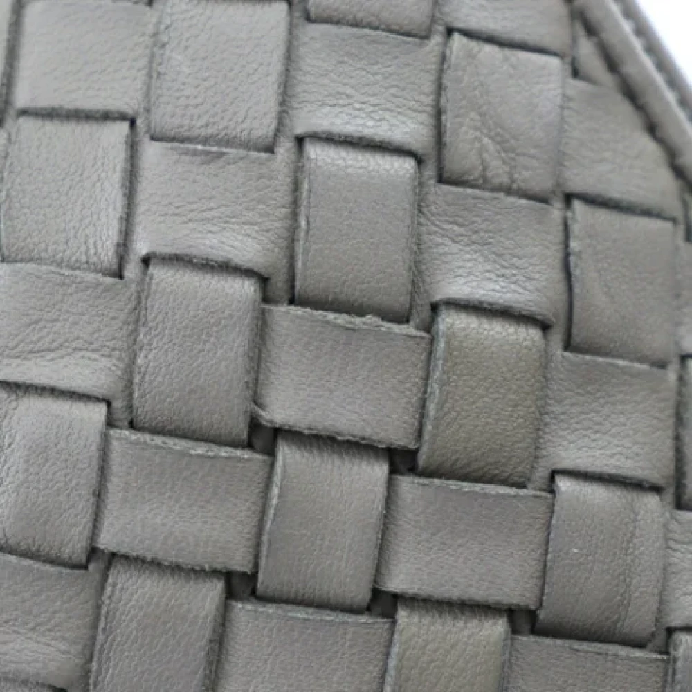 Bottega Veneta Vintage Pre-owned Fabric pouches Brown Dames
