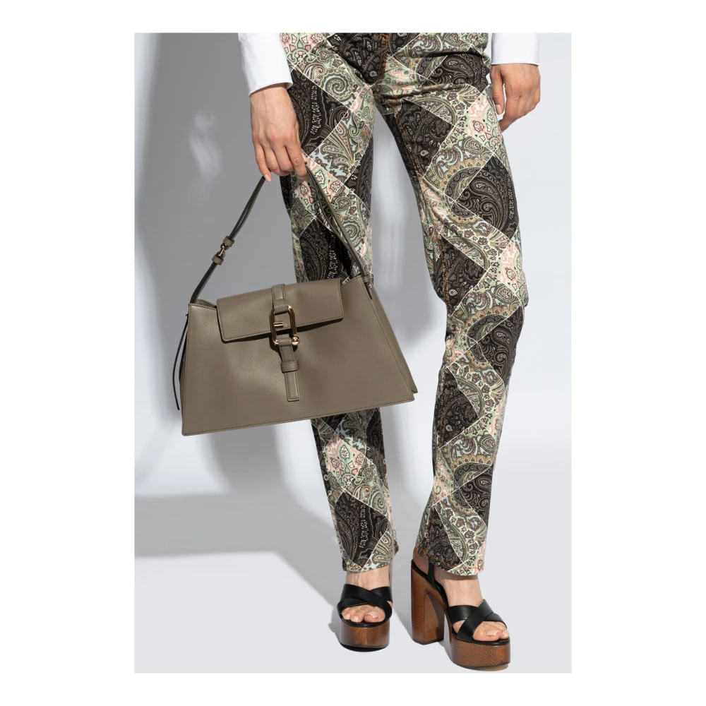 Furla Schoudertas Nuvola Green Dames