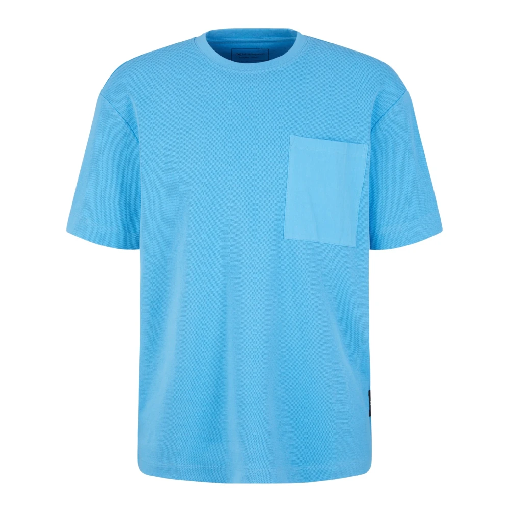 Tom Tailor T-Shirts Blue Heren