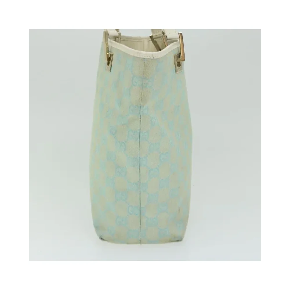 Gucci Vintage Pre-owned Canvas handbags Blue Dames