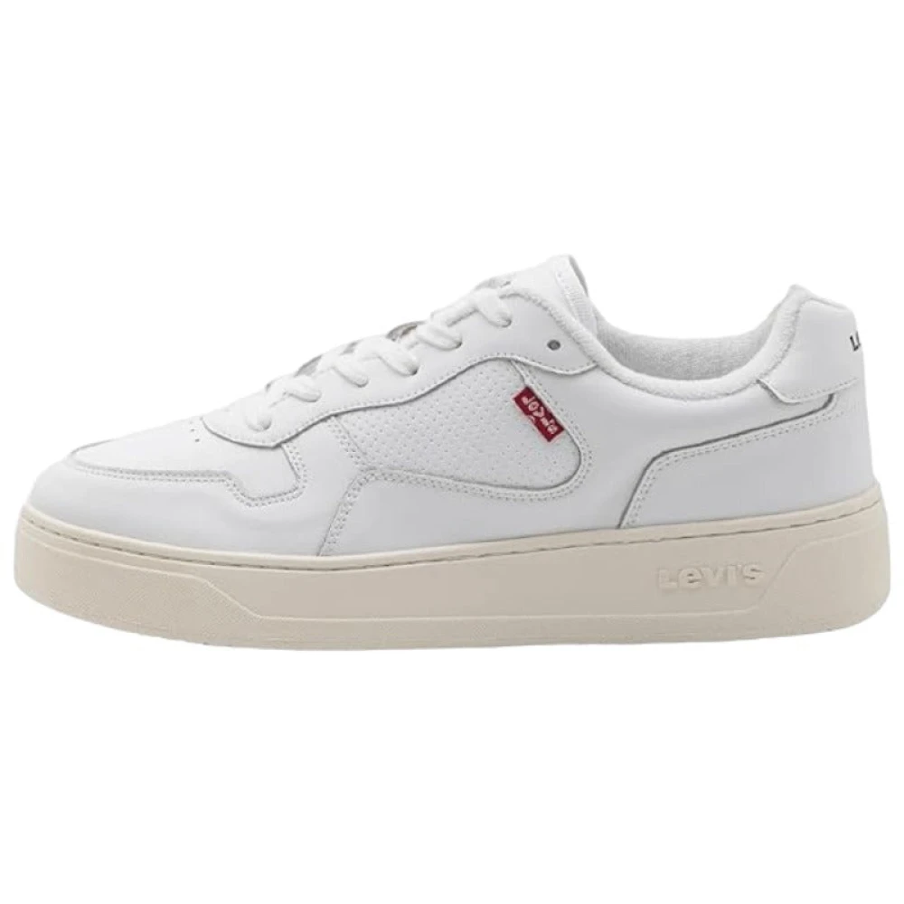 Levi's Glide Vita Vegan Läder Sneakers White, Dam