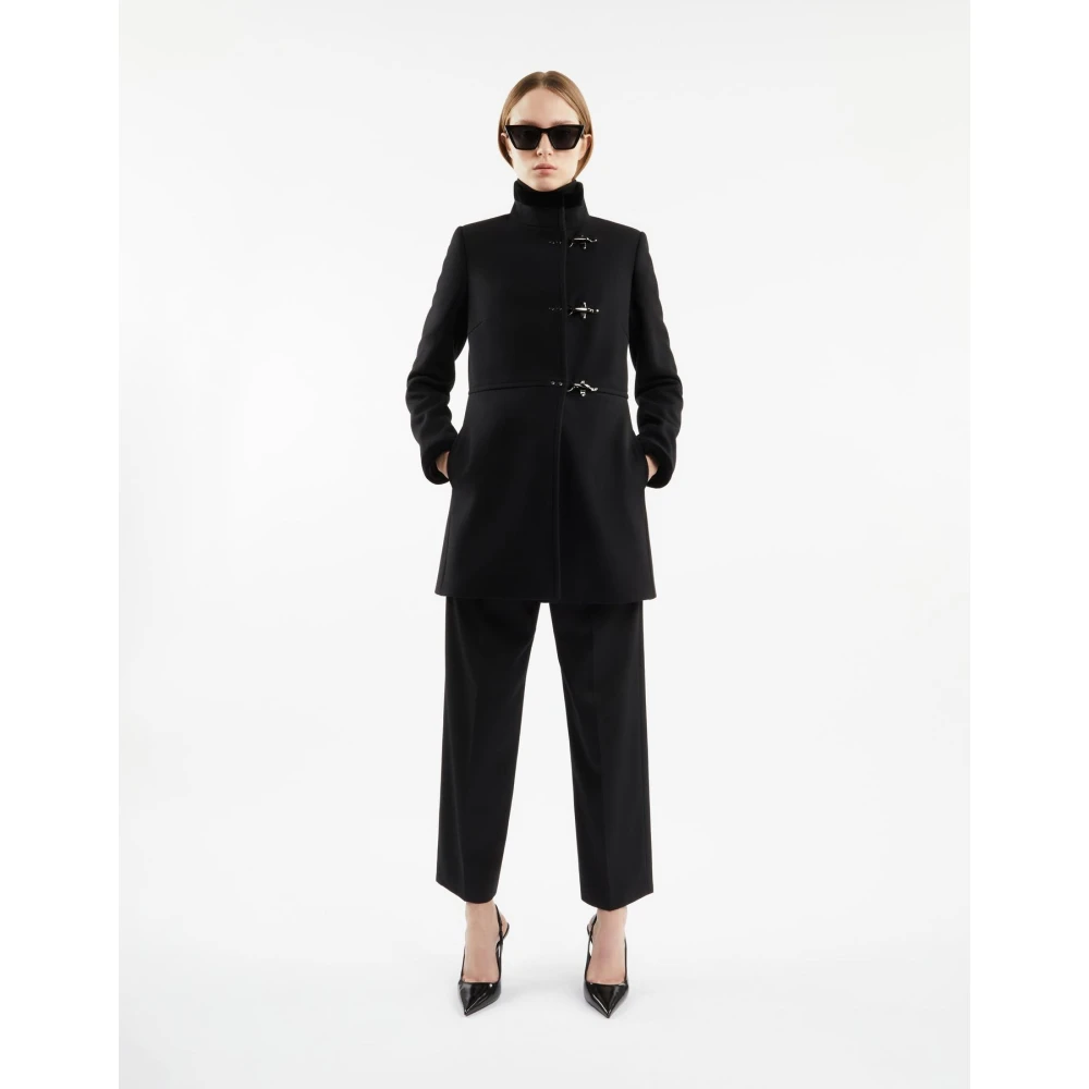 Fay Wollen Virginia Jas Black Dames