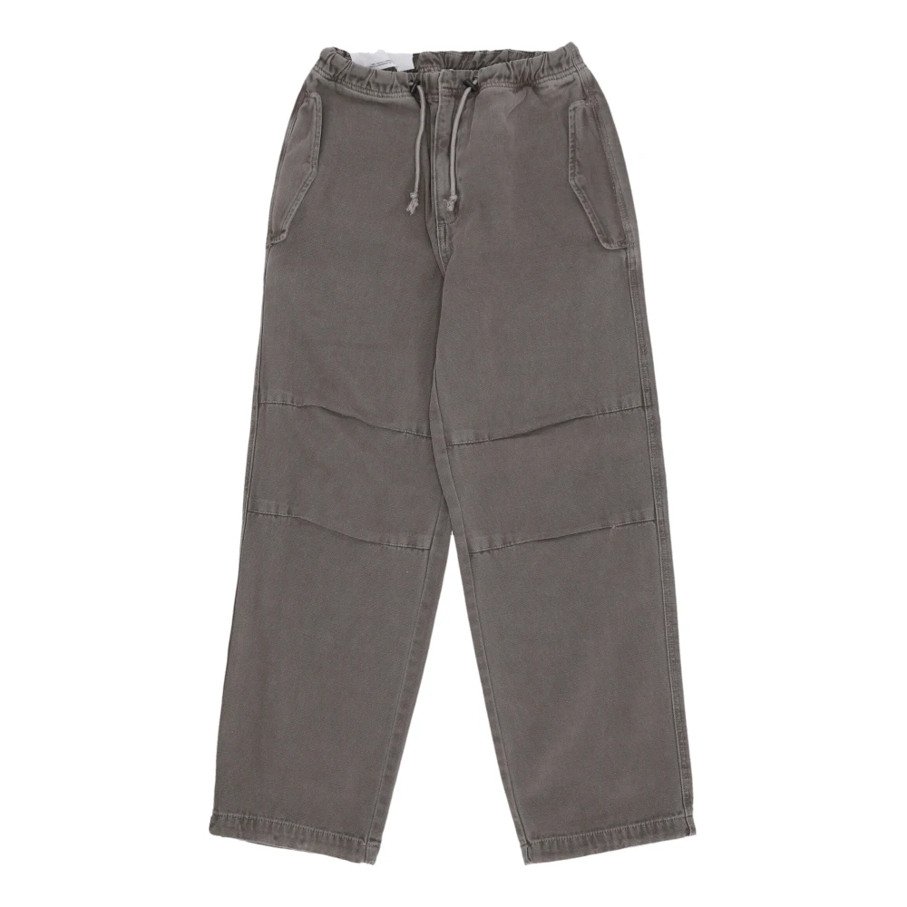 Amish Antraciet Werk Parachute Broek Brown Heren