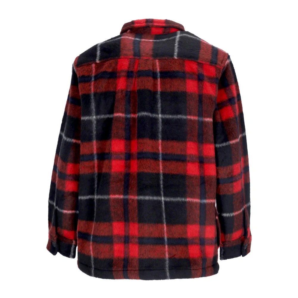 Carhartt WIP Geruite fleece shirt met zakken Multicolor Heren