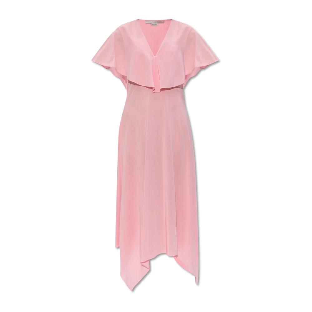 Stella Mccartney Zijden jurk Pink Dames