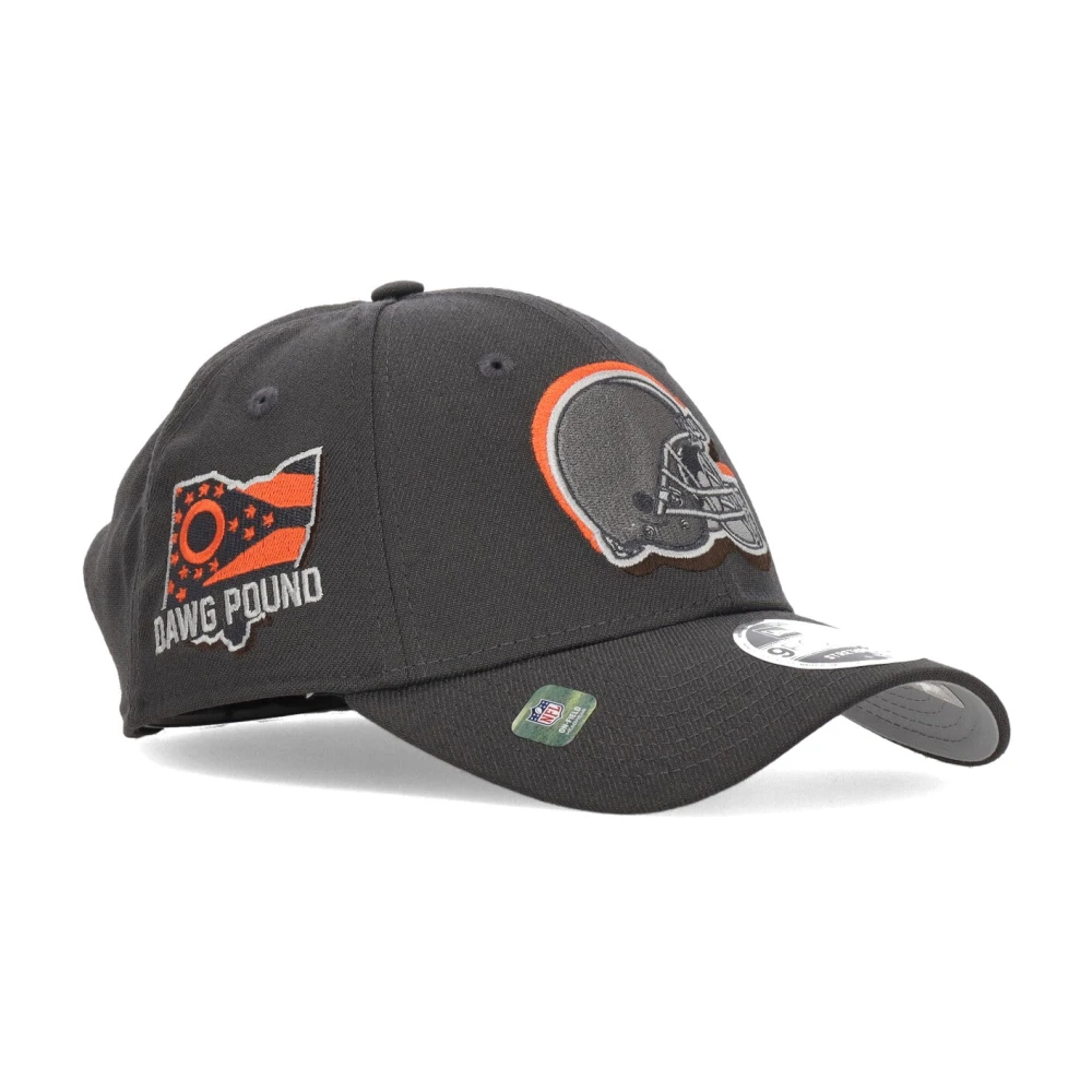 new era Gebogen Klep Hoed NFL Draft Cleveland Browns Gray Heren